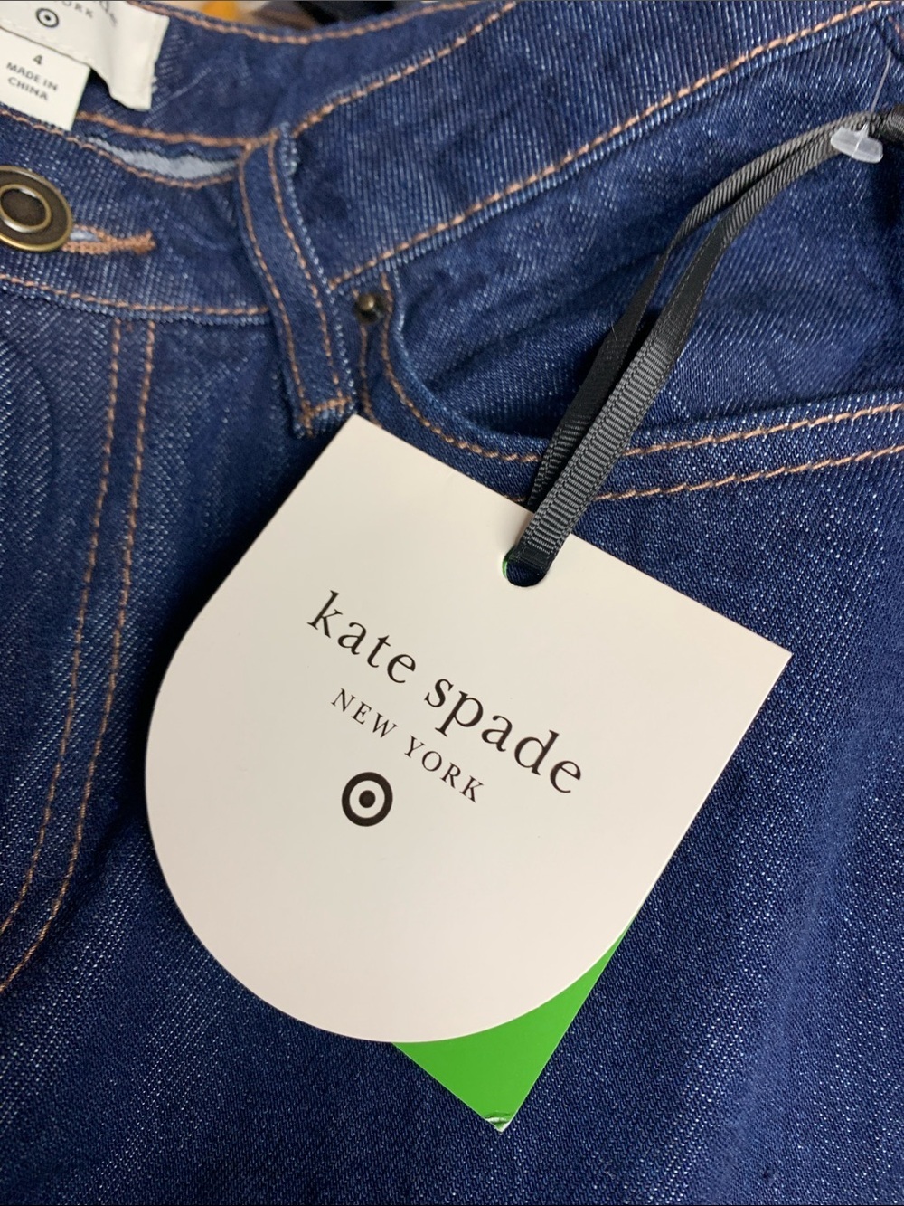 NEW kate spade x Target Jeans Boyfriend Size 4​ - Picture 4 of 8